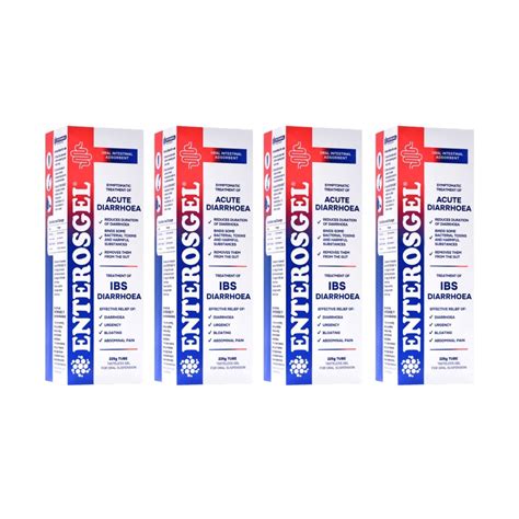 Enterosgel Ibs And Diarrhoea Relief X Tubes G Enterosgel