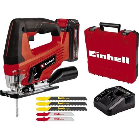 Einhell Scie Sauteuse Sans Fil TC 18 Li 1x2 5 Ah Power X Change Li