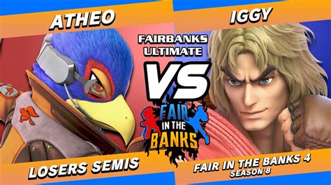 Fair In The Banks Atheo Falco Vs Iggy Ken Captain Falcon Ssbu