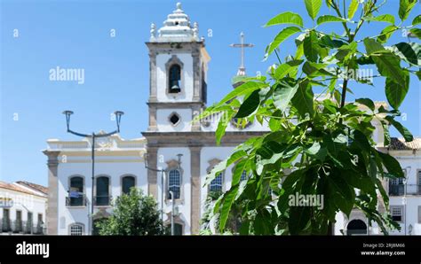 Salvador Bahia Brazil August 19 2023 View Of The Igreja Ordem