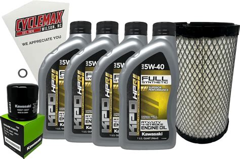 Amazon Cyclemax Full Synthetic Oil Change Kit Fits