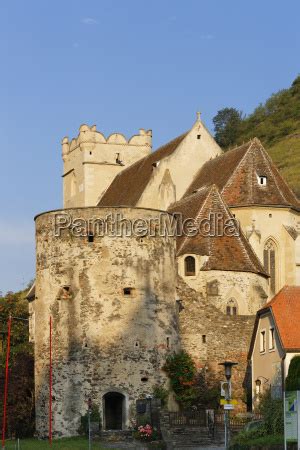 Wehrkirche St Michael Gemeinde Wei Enkirchen In Der Lizenzfreies