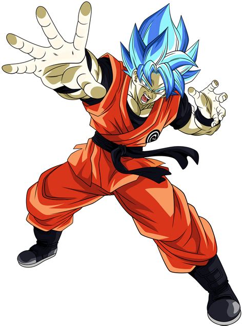 Goku Cc Ssj Blue Universal By Scpdamned On Deviantart