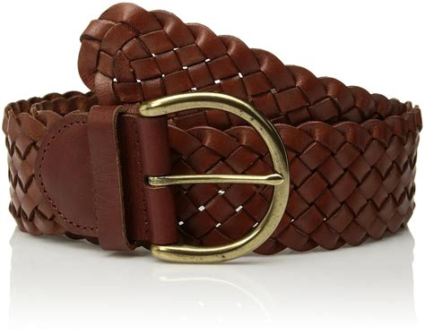 Circa Leathergoods Womens Wide Braided Leather Belt Belts Women