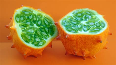 Royalty-Free photo: Sliced horned melon | PickPik