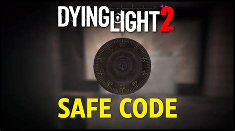 Dying Light The First Biomarker Safe Code All In One X