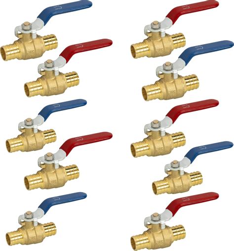 Amazon Packs Ez Fluid Heavy Duty Brass Pex Ball Valve