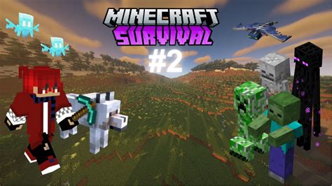 Minecraft survival 1 sezon 2Bölüm YouTube