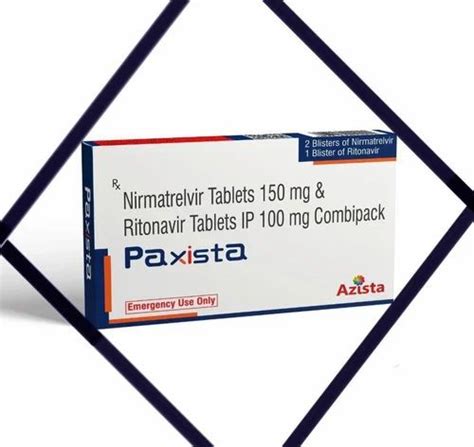 Nirmatrelvir Ritonavir Paxista Tablet Azista Kit At Rs Box In