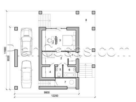 17 Two Story House Plancasas Shop