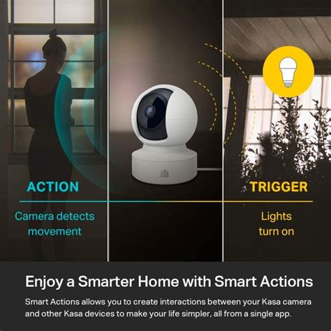 Tl Ec Kasa Indoor Pan Tilt Smart Security Camera P Hd Camera