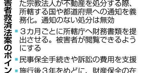 旧統一教会の被害者救済法案、衆院通過 立民と維新も賛成、今国会成立の公算 産経ニュース