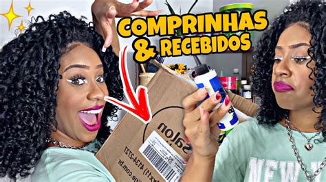 Comprinhas De Produtos Para Cabelo Cacheado Crespo E Recebidos Youtube