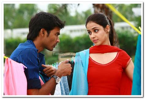 Dhanush And Genelia Dsouza 8 Tamil Movie Uthamaputhiran Stills