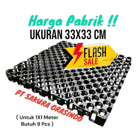 Jual GROSIR DRAINASE CELL UKURAN 33X33 CM ALAS RESAPAN RUMPUT