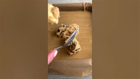 Caramel Stuffed Cookie Dough Bars 😍💝🥰• Credits Fitwaffle Youtube