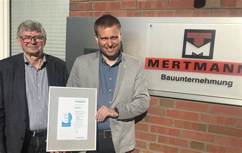 Mertmann Kompetent Bauen mit Spitzenbonität News Creditreform Bochum