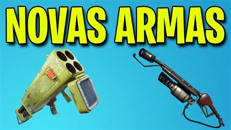 Novas Armas Nos Arquivos Do Battle Royale Fortnite Battle Royale