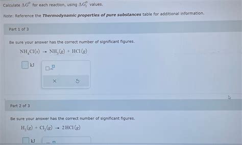 Solved Calculate ΔG0 for each reaction using ΔGf0 Chegg