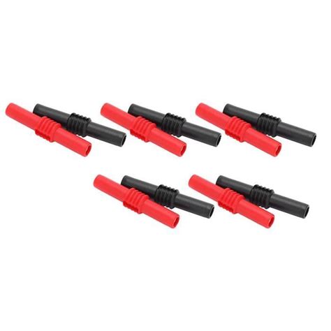 VBESTLIFE Adaptateur Dextension De Fiche Banane 10pcs U22 4mm Coupleur