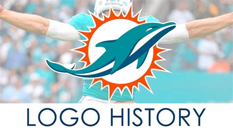 Miami Dolphins logo, symbol | history and evolution - YouTube