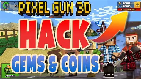 Pixel Gun Hack Get Unlimited Gems And Coins With Pixel Gun D Cheats