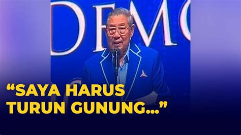 Sby Saya Harus Turun Gunung Hadapi Pemilu Ada Tanda Tanda Pemilu