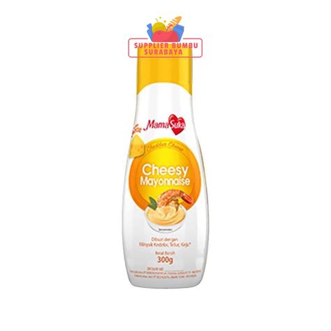 Jual MamaSuka Cheesy Mayonaise Mayonais Saus Keju Cheddar Botol 300g