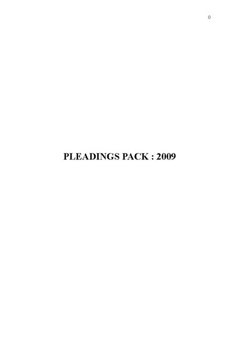 Forms And Pleadings Book Pdf