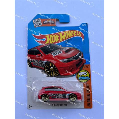 Hot Wheels Subaru Wrx Sti Red Shopee Malaysia