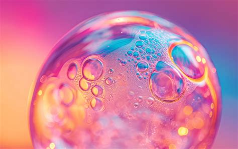 AI Generated Vibrant Macro Soap Bubbles 37810454 Stock Photo At Vecteezy