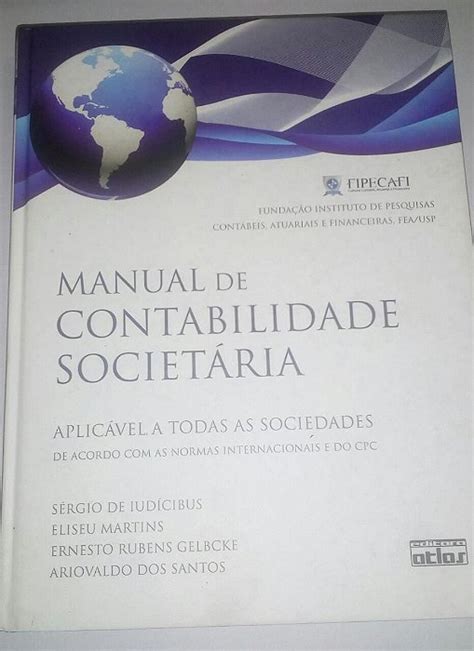 Manual De Contabilidade Societária Sérgio De Iudícibus Seboterapia