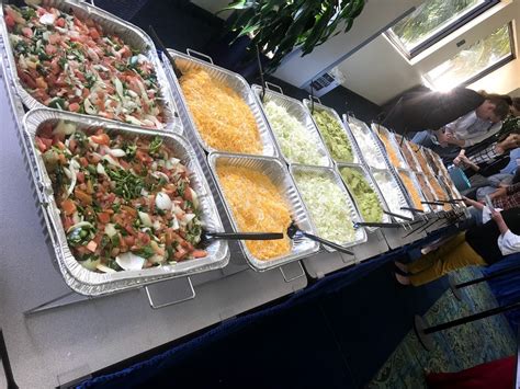 Taco buffet catering