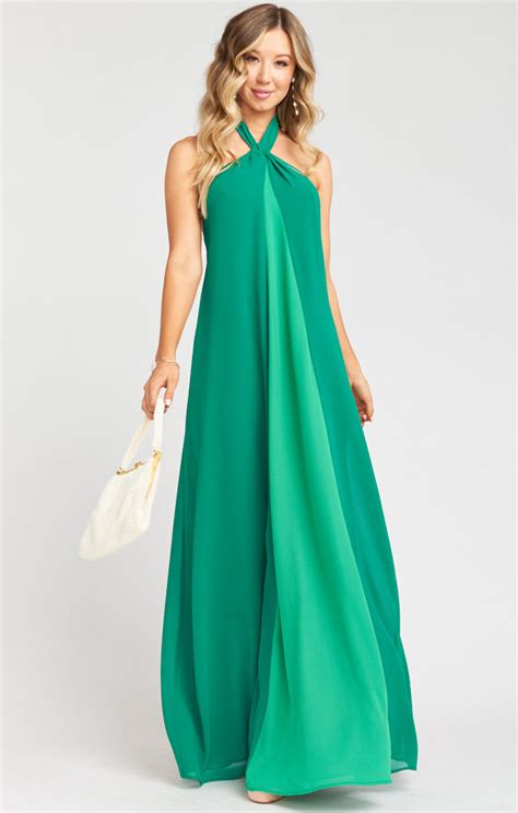 Kelly Green Bridesmaid Dress