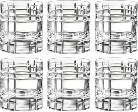 Barski Tumbler Glass Double Old Fashioned Set Of 6 Glasses