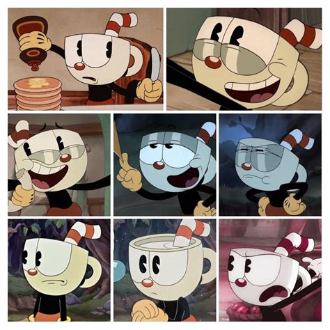 Cuphead Characters Collage