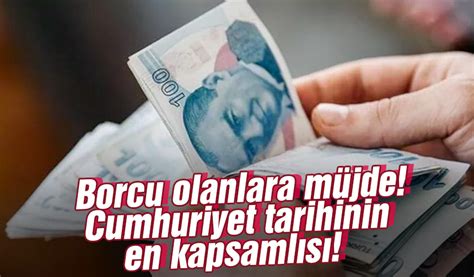 Cumhuriyet tarihinin en kapsamlısı Devlete olan borçlara yapılandırma