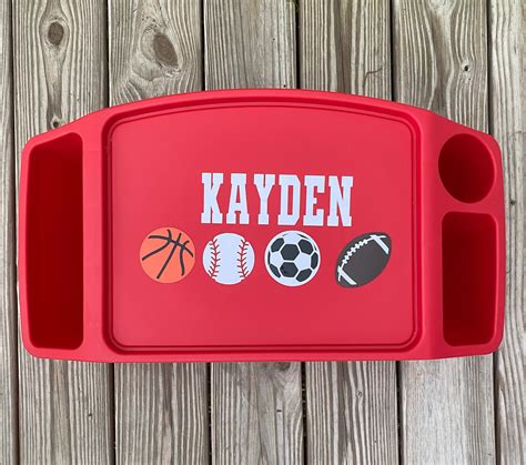 Personalized Kids Lap Tray Activity Tray Snack Tray Etsy