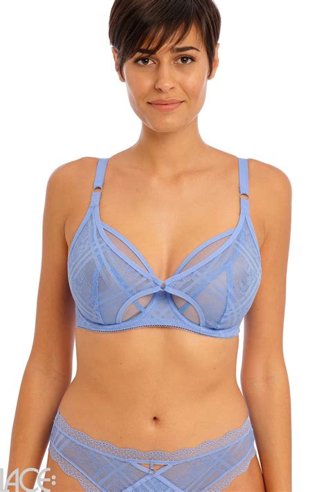 Freya Lingerie Freya Fatale Plunge Bra F I Cup Lace Lingerie