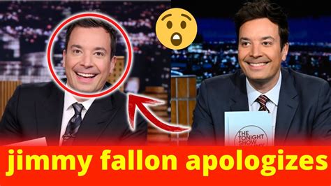 Jimmy Fallon Apologises To Tonight Show Staff After Toxic Workplace Allegations Youtube