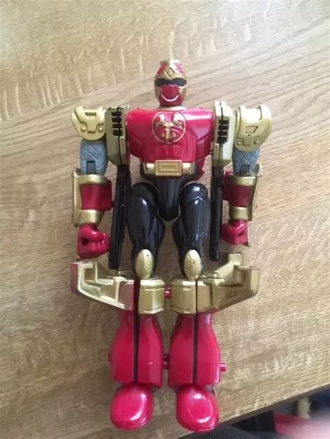 POWER RANGERS NINJA Storm Triple Zord Morphin Crimson Thunder Ranger