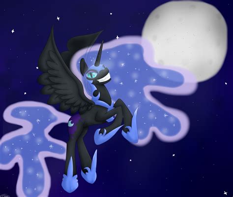 Nightmare Moon By Rebeccabluebreeze On Deviantart