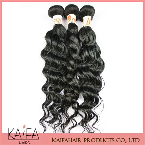 Full Cuticle 100 5a Unprocessed Brazilian Human Hair Weave Kf396