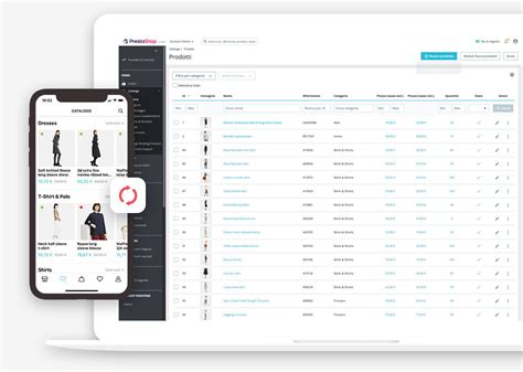 Mobile App Ios Android For Prestashop Ecommerce Website