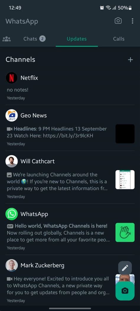 Channels A WhatsApp Feature Is Now Available In Pakistan TechX Pakistan