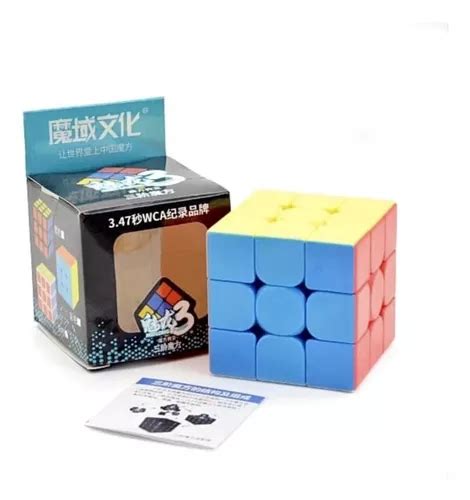 Cubo mágico cúbico de 3x3x3 piezas Moyu Meilong 3C color colorido