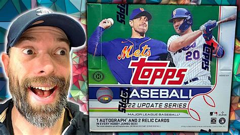 New Topps Update Jumbo Hobby Box Opening Youtube