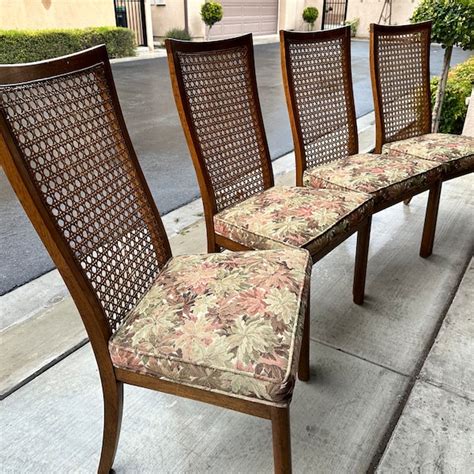High Back Cane Chair Etsy