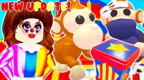 New Monkey Fairground Update In Adopt Me 6 New Monkey Pets Roblox