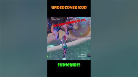 New Undercover Kor Skin Gameplay Summer Pack Fortnite Chapter 3 Season 3 Youtube